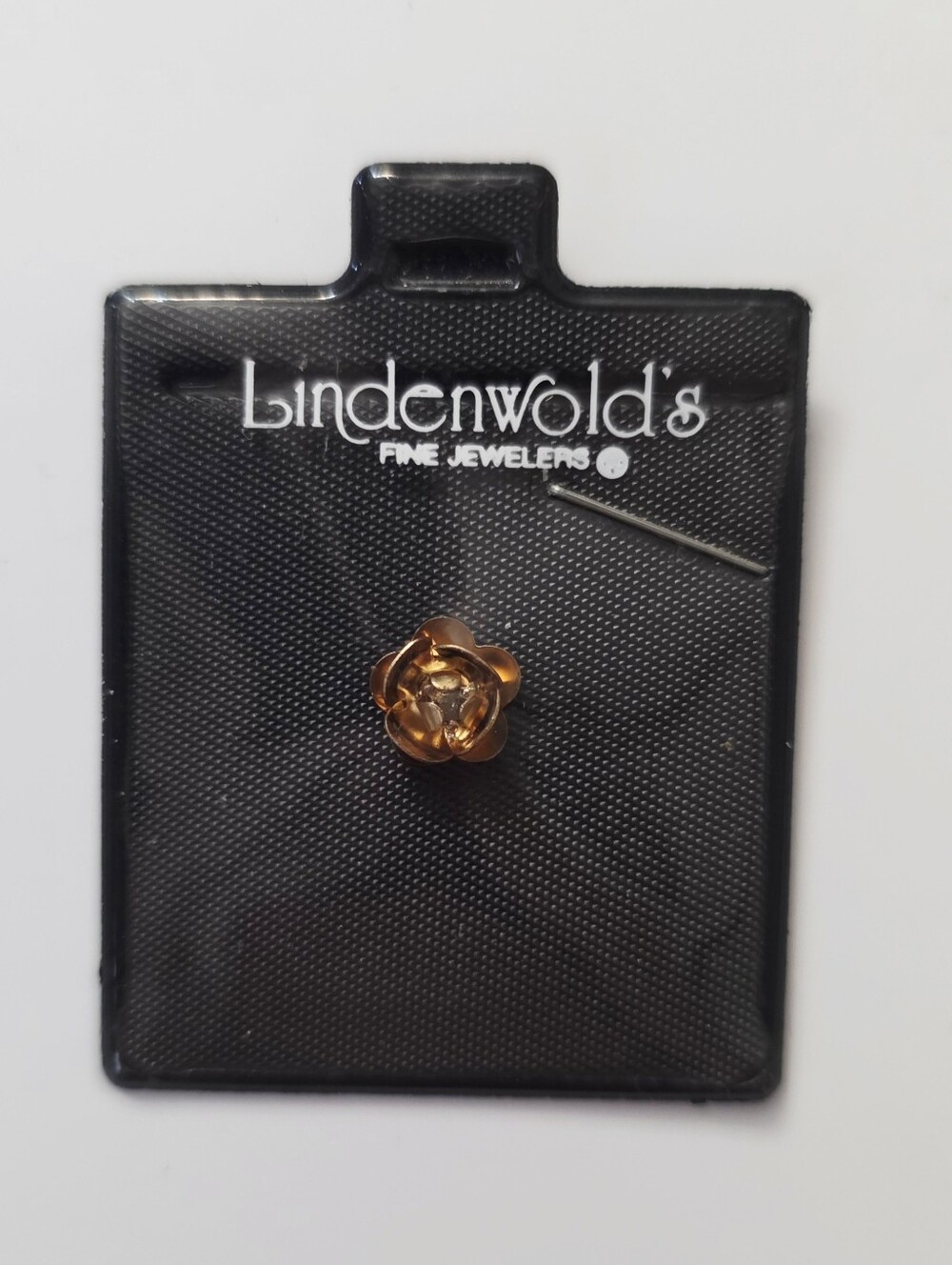 Lindenwold's Fine Jewelers Orange Flower Cubic Zirconia Loose Stone, Lab